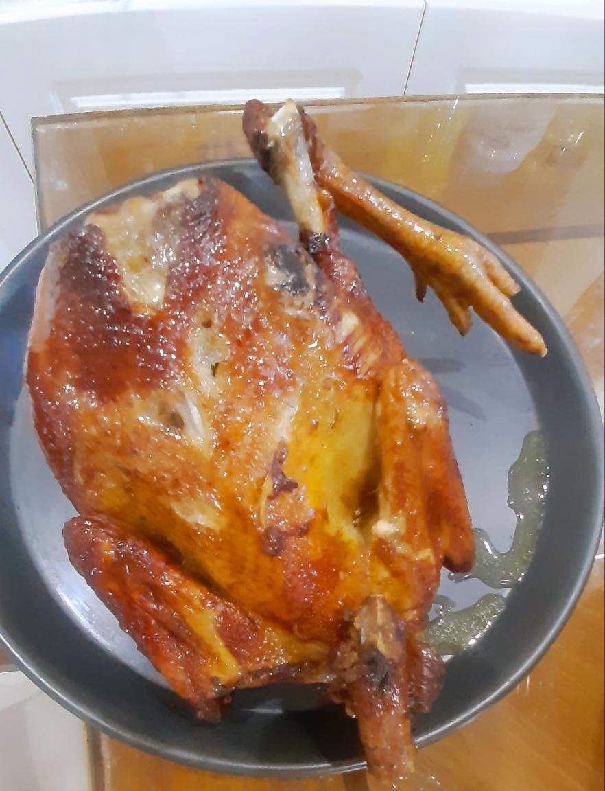 空气炸锅烤鸡烤肉的做法