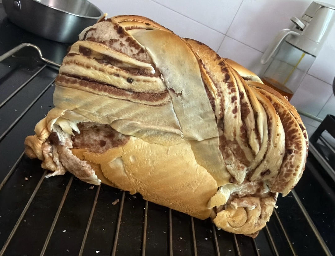 豆沙大理石吐司