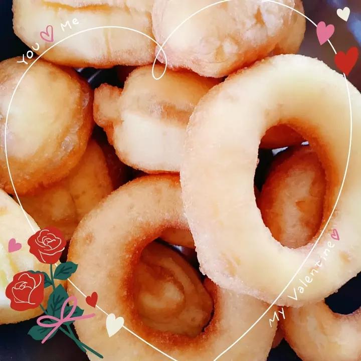 免烤箱！松软可口！一次成功的香甜甜甜圈