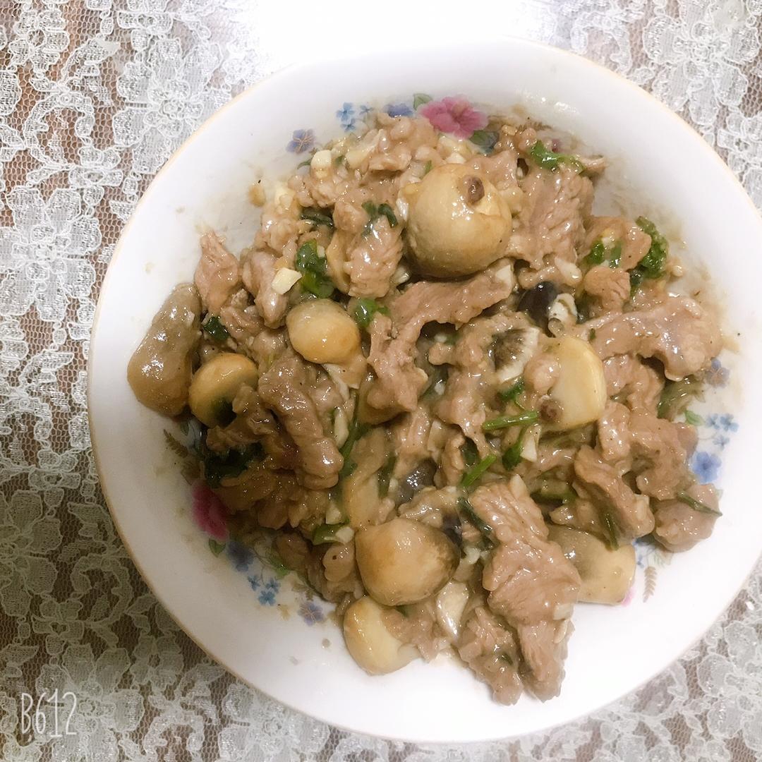 草菇牛肉（米饭杀手系列九）