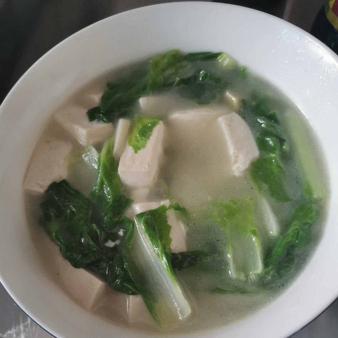 青菜豆腐汤