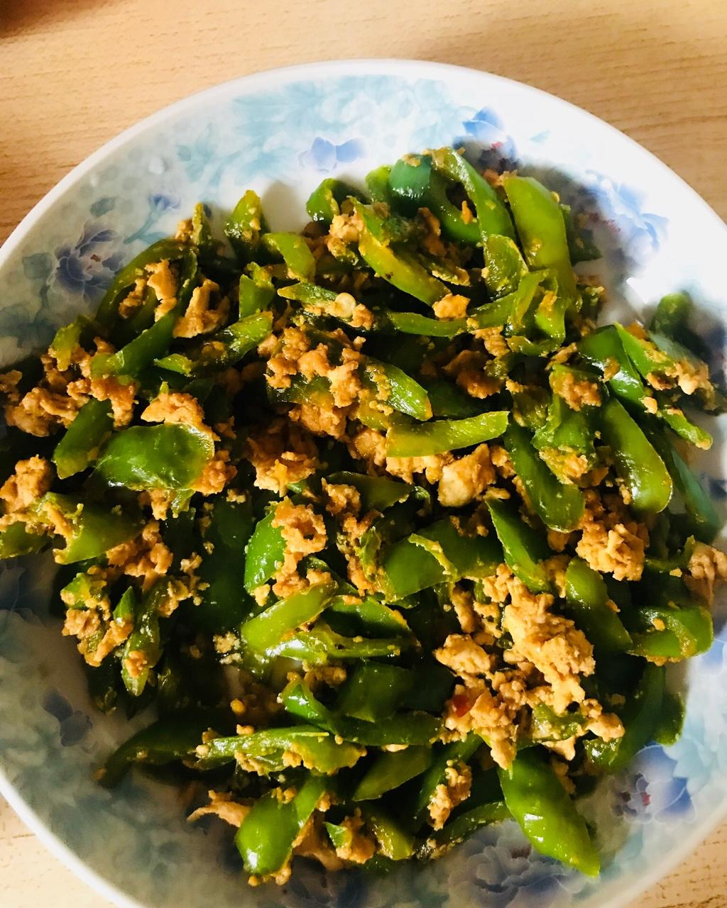 青椒炒鸡蛋