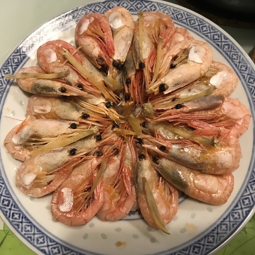 北极甜虾—宝贝们爱吃的海鲜之二