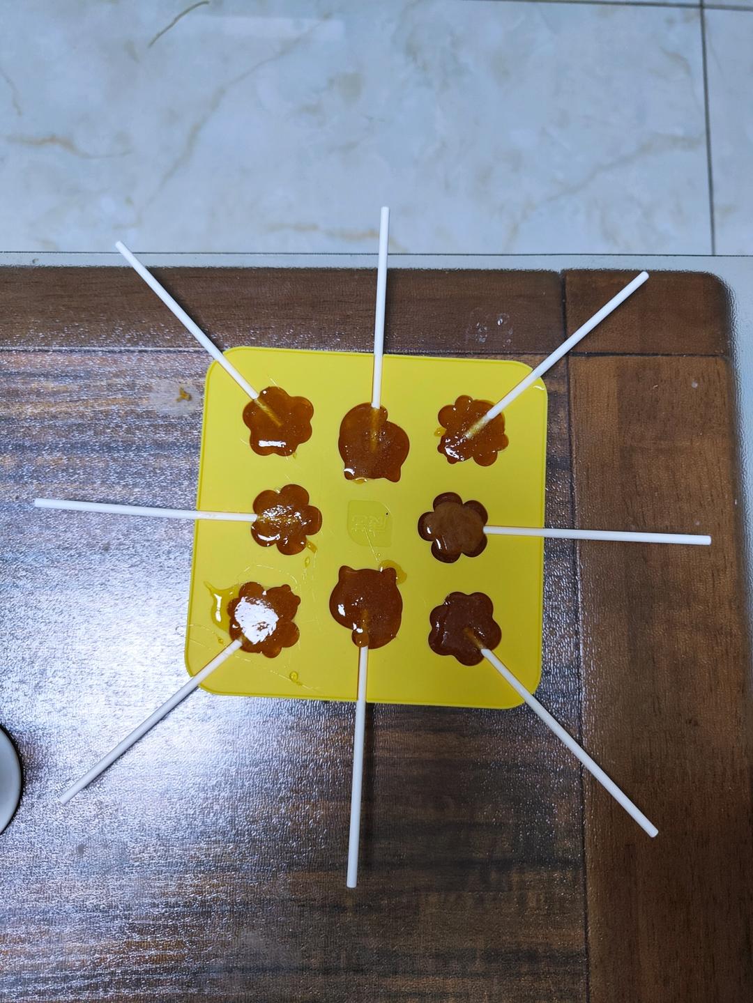 冰糖雪梨棒棒糖