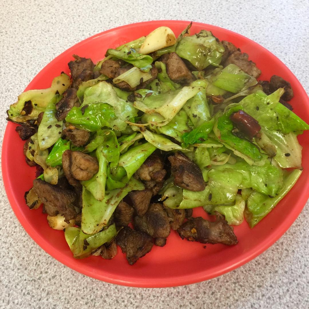 孜然羊肉粒