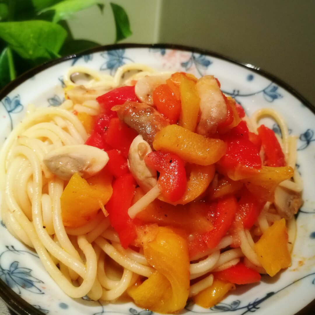 小白的酸酸意面