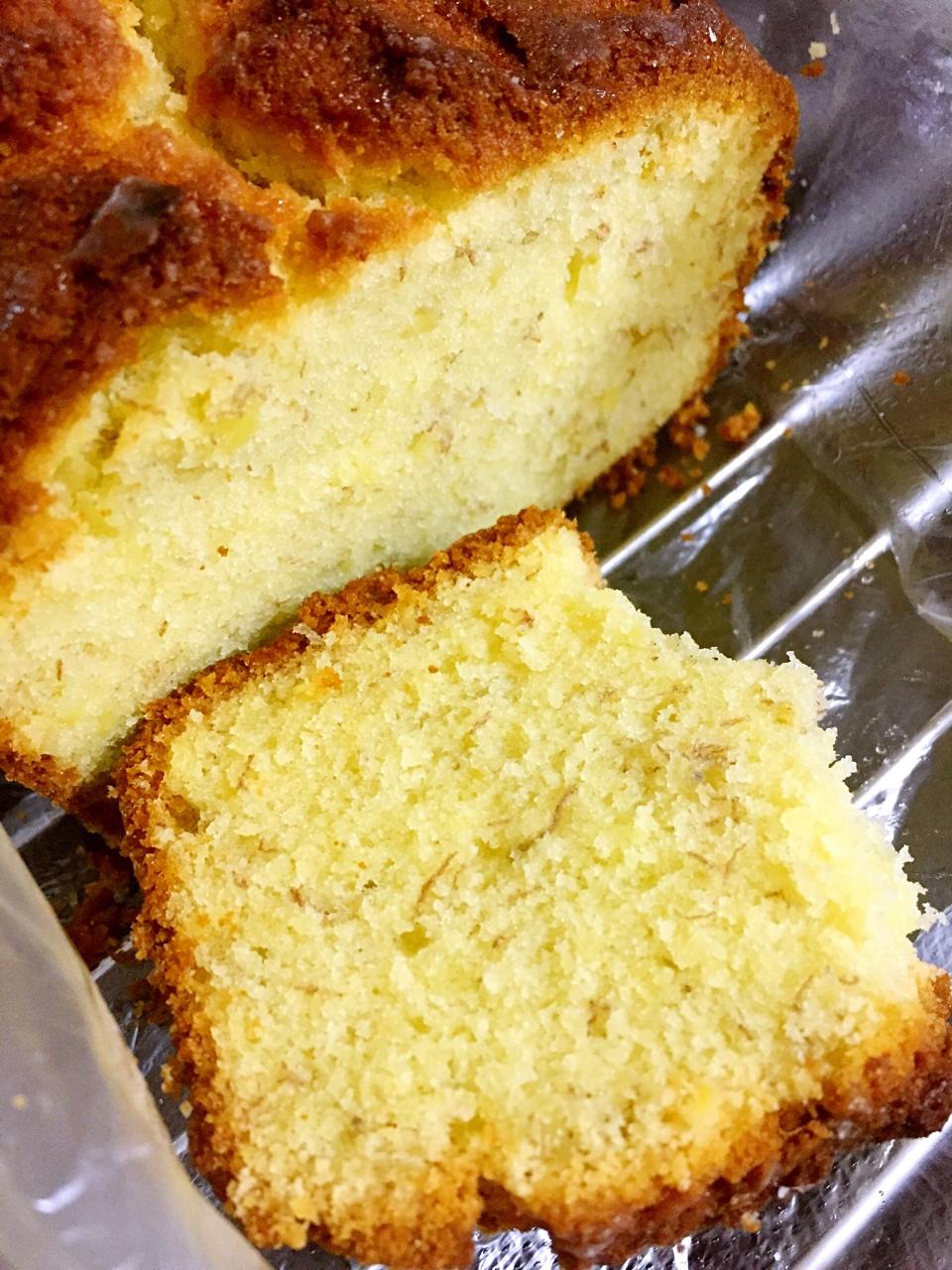 aimee-_-做的香蕉磅蛋糕