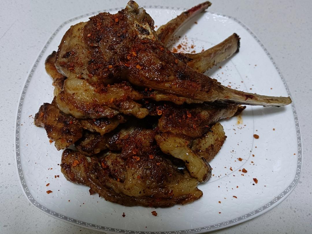 香煎羊排