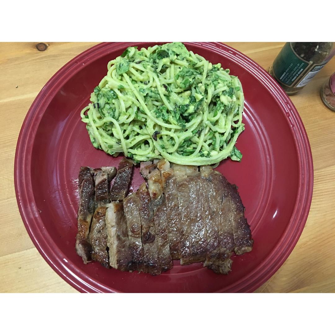 牛油果意面 Spaghetti with Avocado Sauce