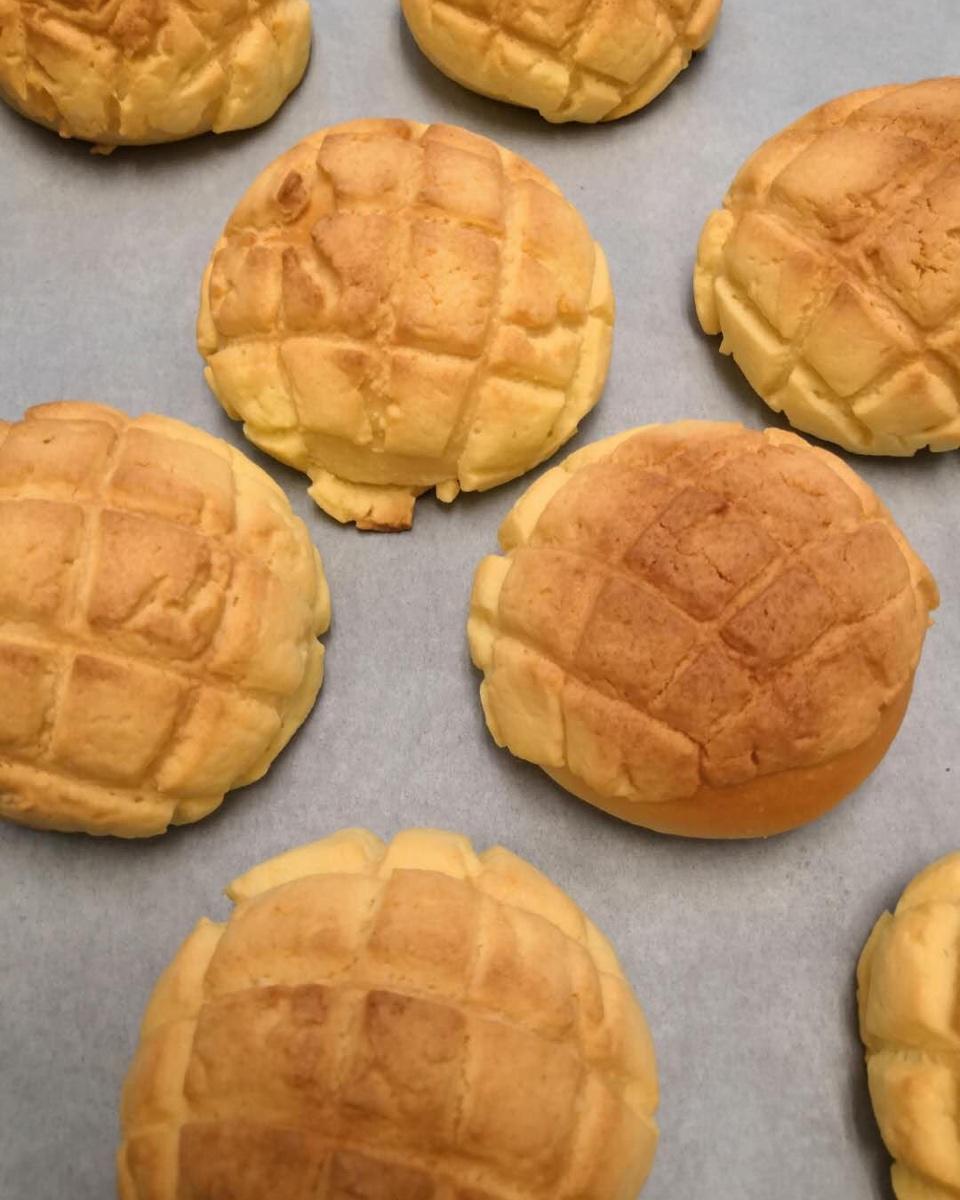 《Tinrry+》菠萝包（手揉教程）（帅帅小厨）