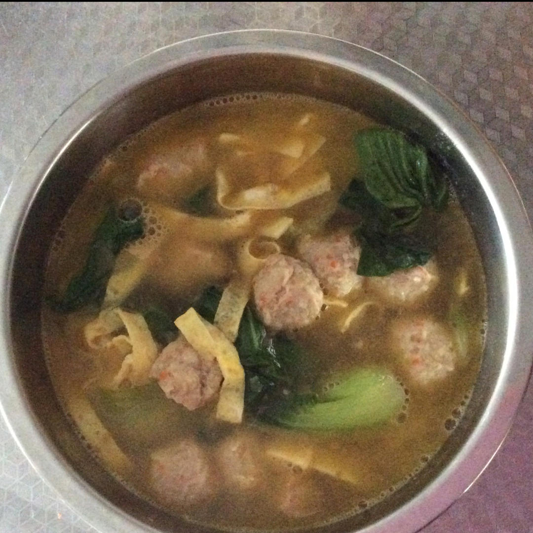 清汤肉圆
