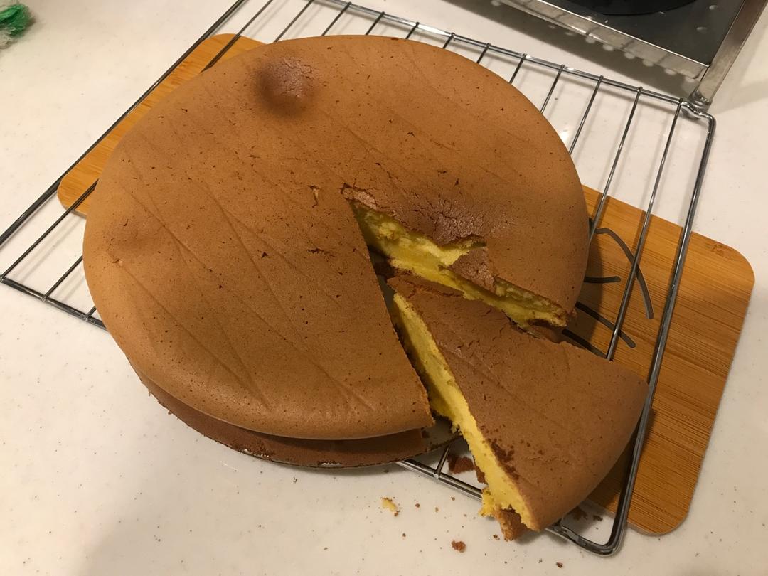 超详细8寸戚风蛋糕