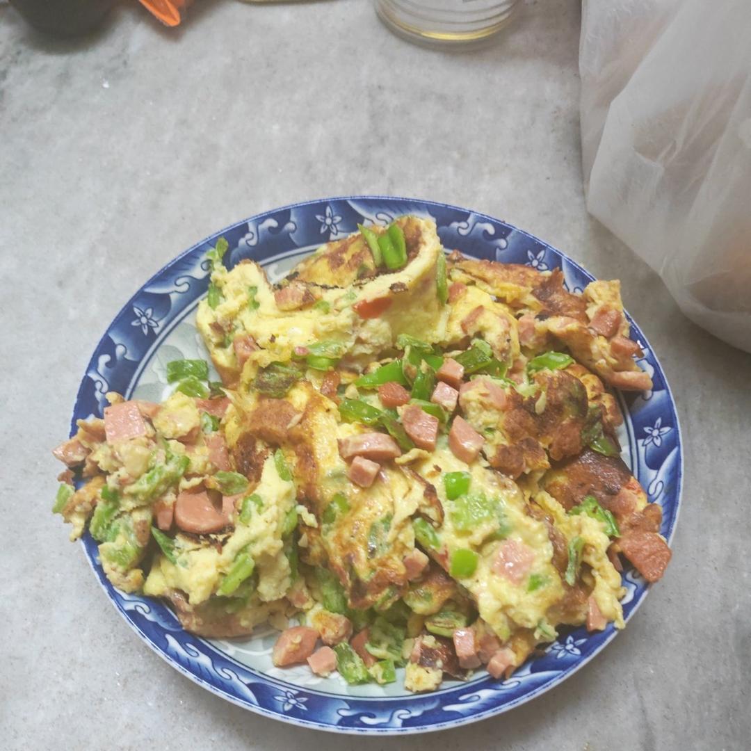 早餐煎蛋卷