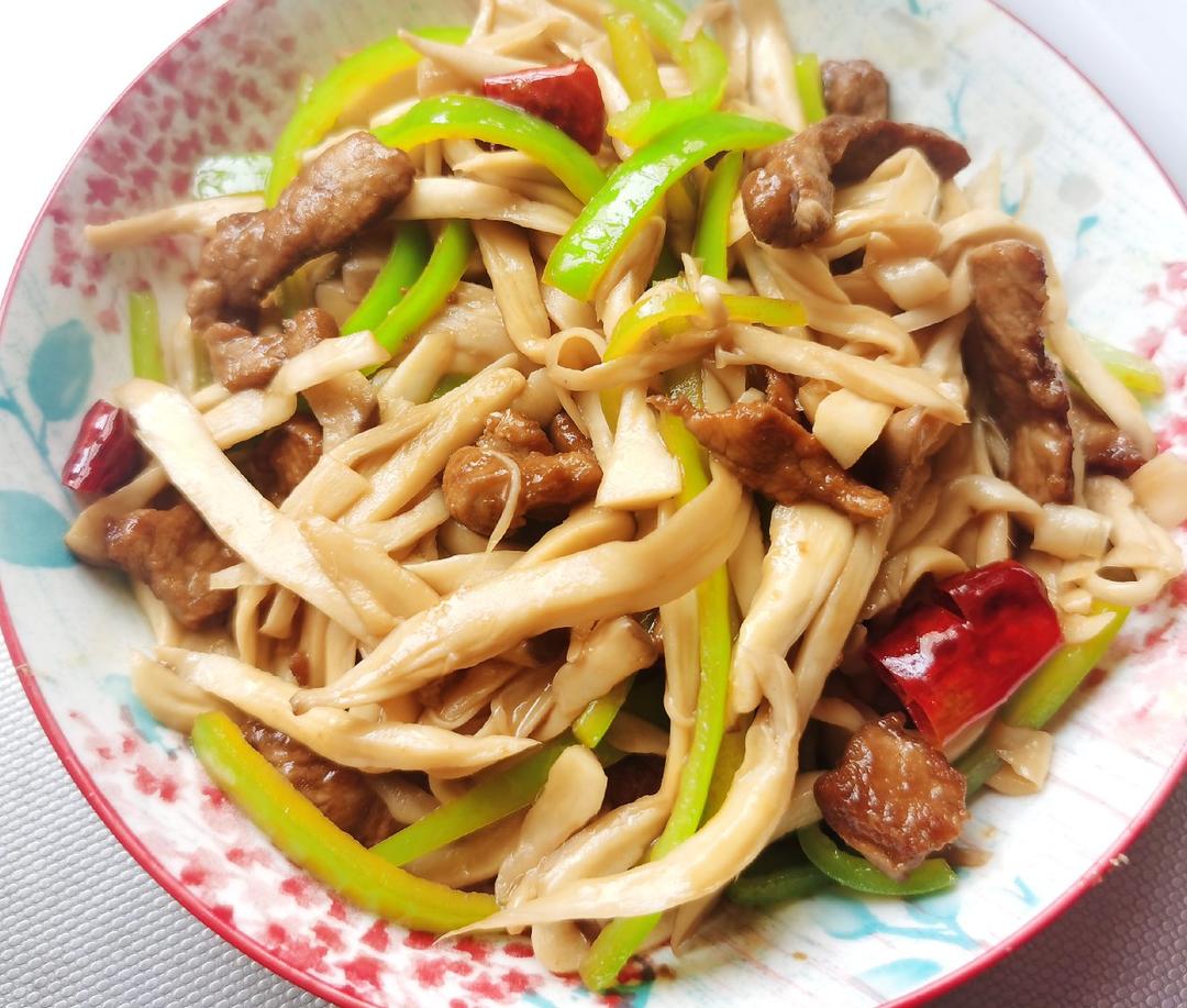 手撕蚝油杏鲍菇