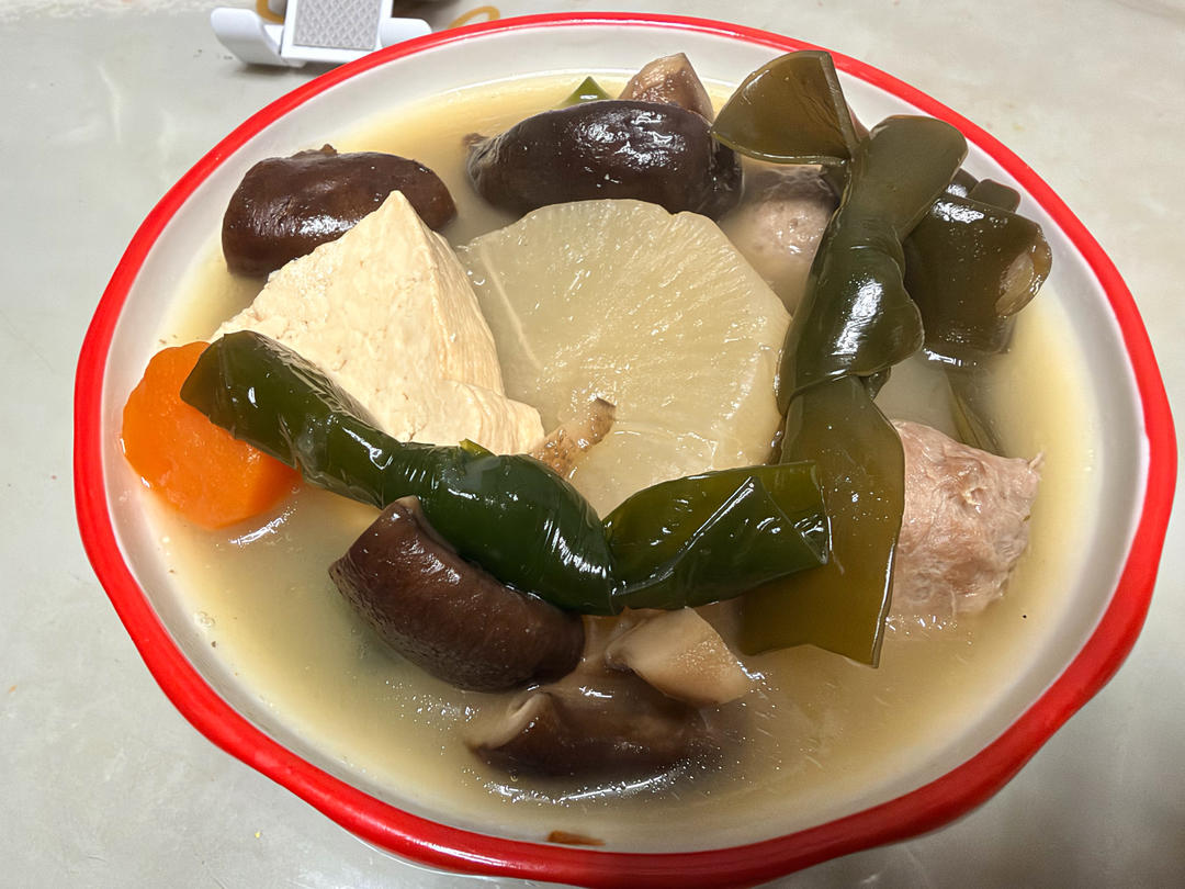 毫无难度的关东煮汤底