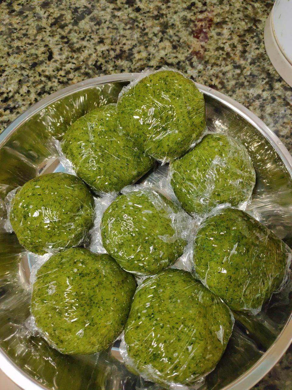 艾青团  艾糍（又名艾果）