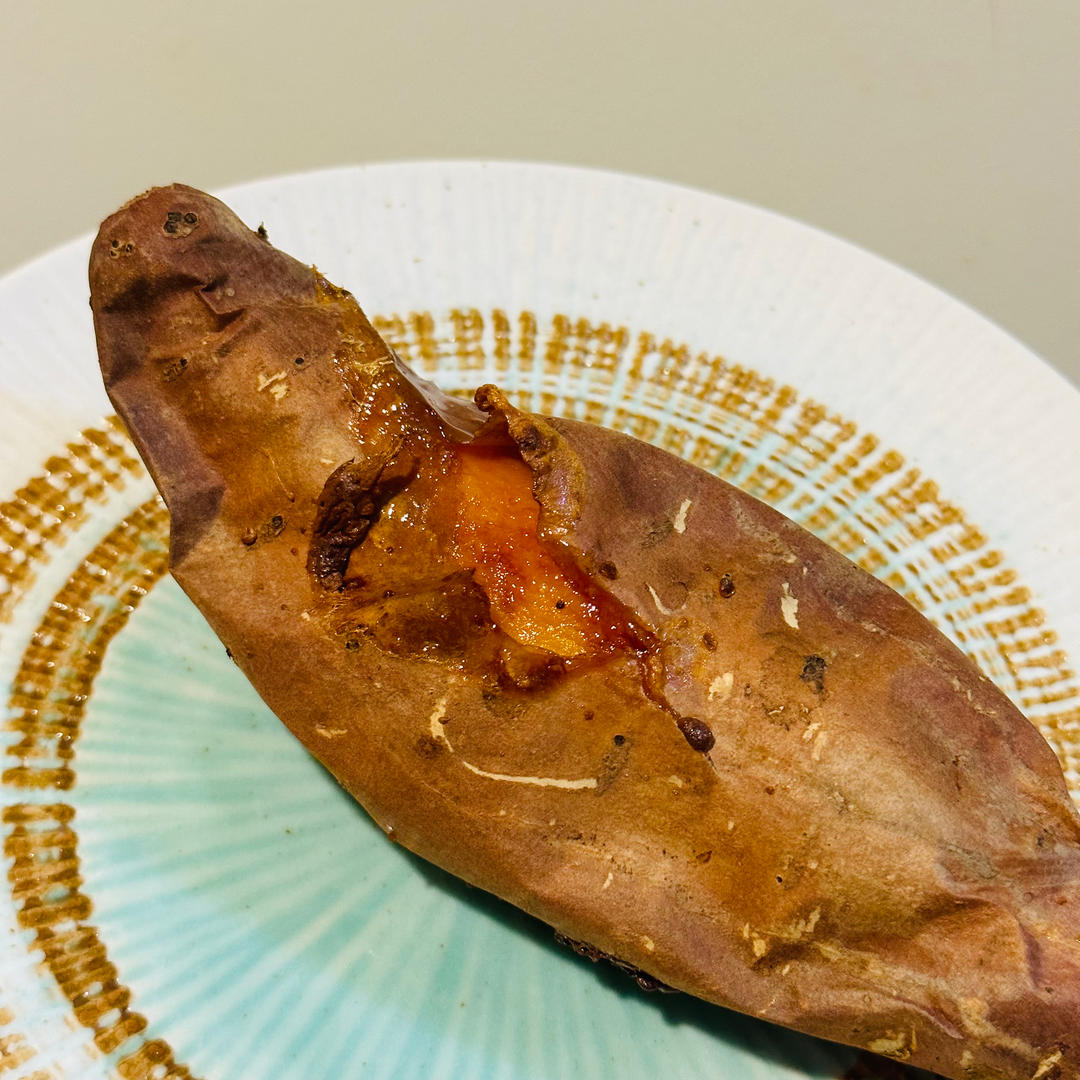 空气炸锅烤红薯(超级简单)