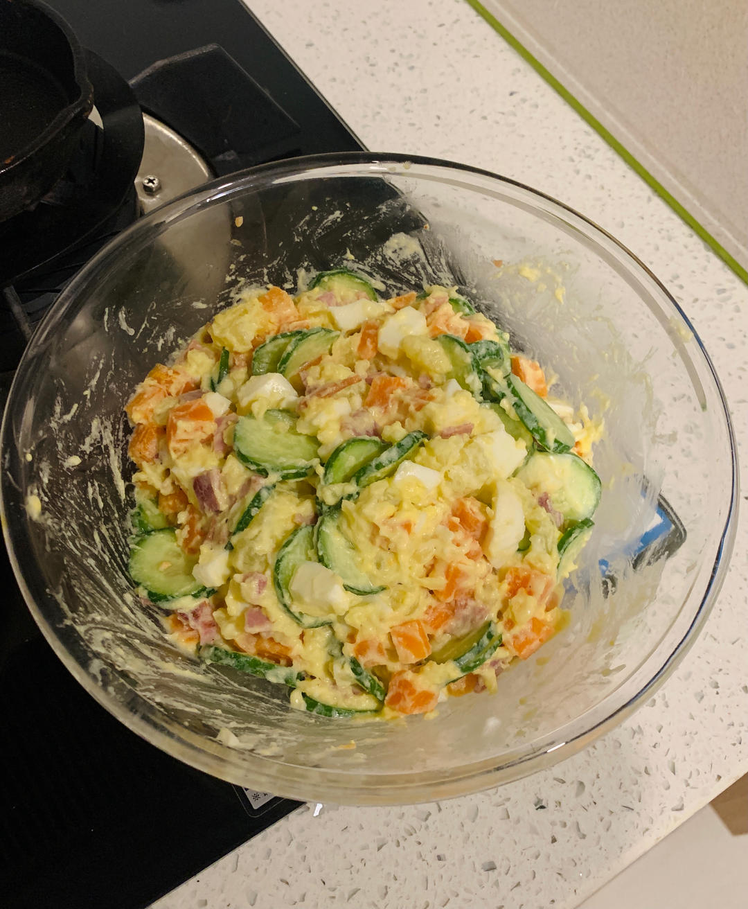 🔥爆好吃的鸡蛋土豆泥沙拉