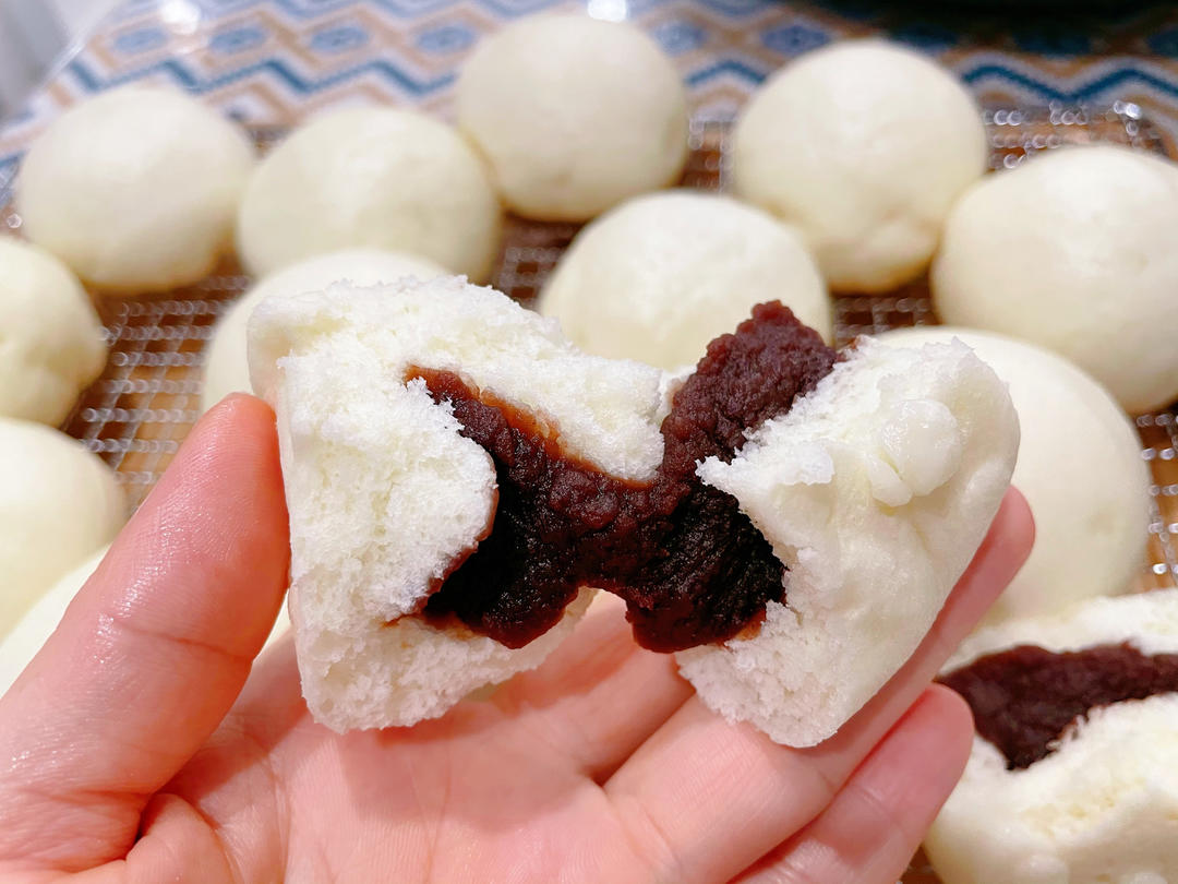 豆沙包（一次性发酵）