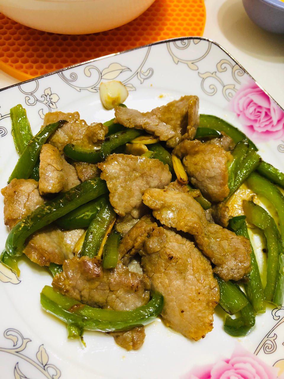 青椒炒牛肉