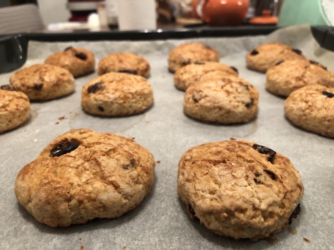 层次丰富的奶油司康