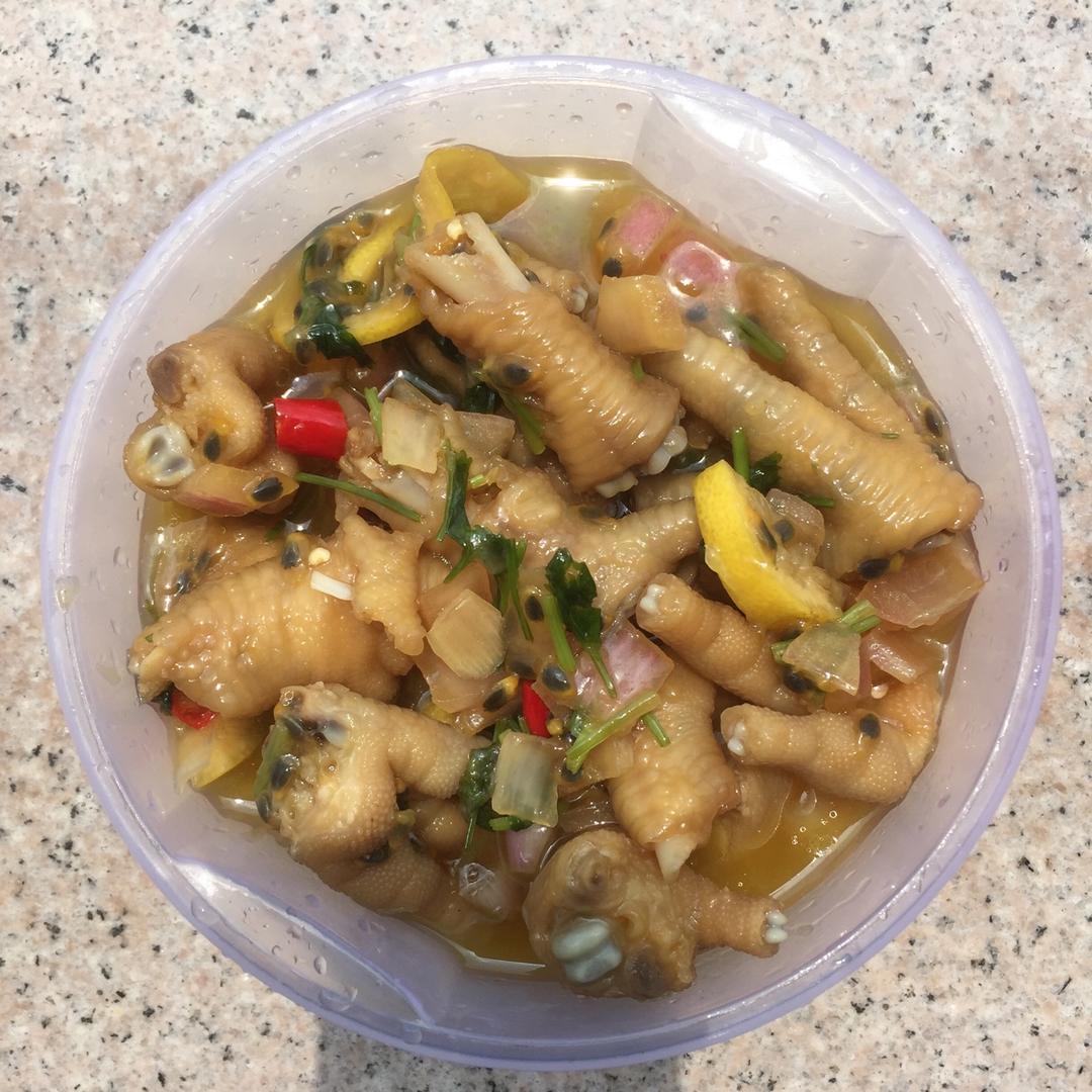 想妈秘制百香果鸡脚（家庭版)