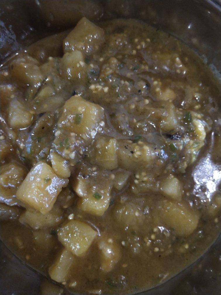 土豆炖茄子(东北菜)