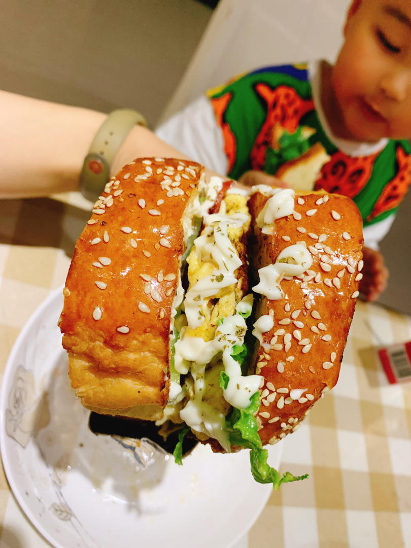 网红EGG DROP芝士厚蛋烧三明治 🥪『平底锅美食』