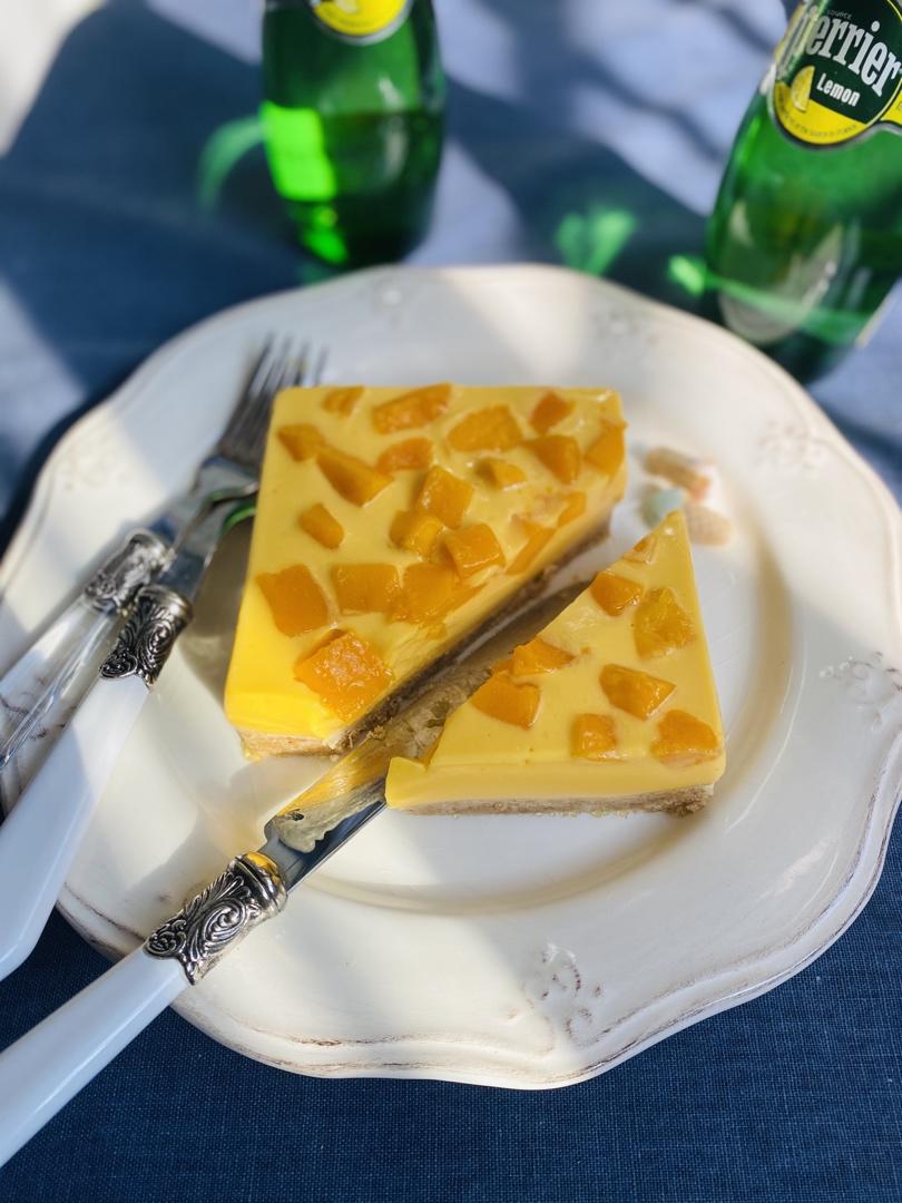 ㊙️无需烤箱❗️零失败芒果酸奶慕斯❗️入口即化