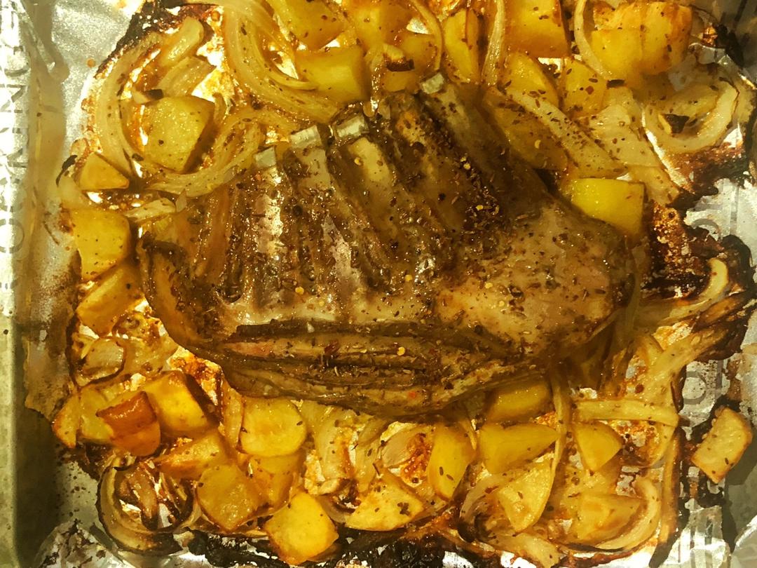 烤箱烤羊排―新疆人做法