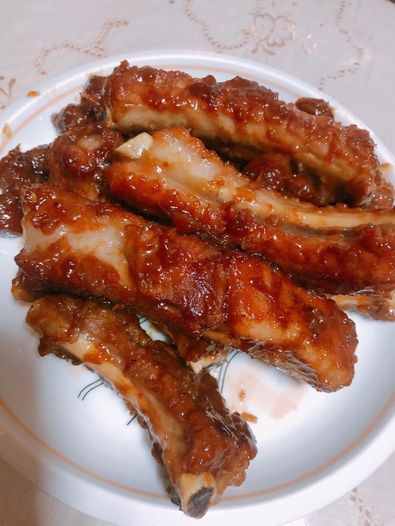 酸酸甜甜的梅子酱排骨