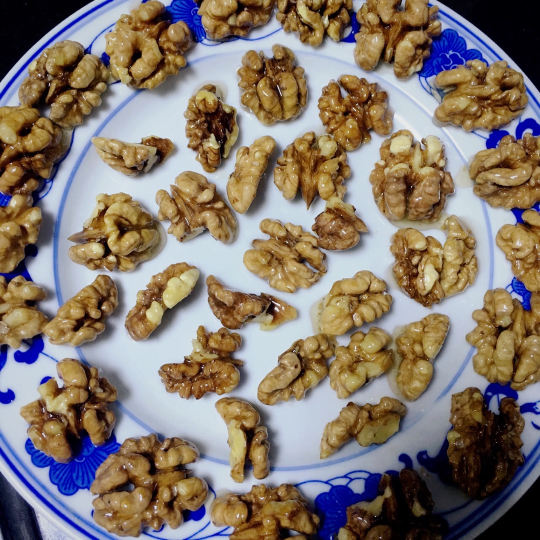 【琥珀核桃仁】冰糖无油不粘手