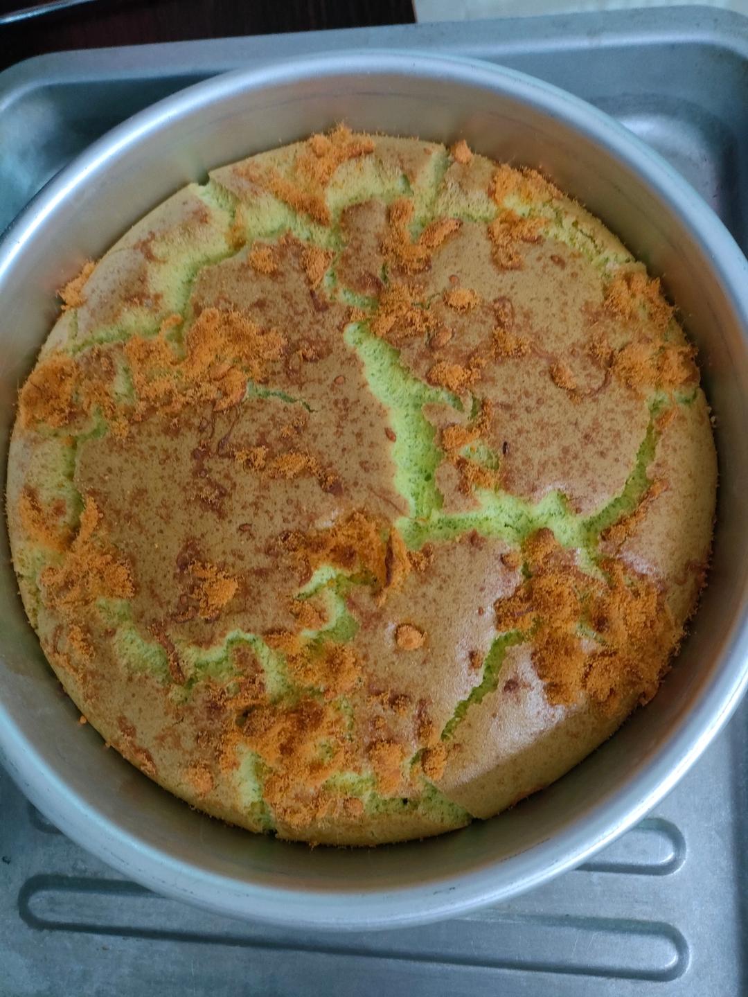 斑斓戚风蛋糕