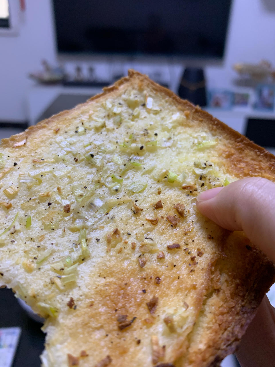 蒜香烤面包片