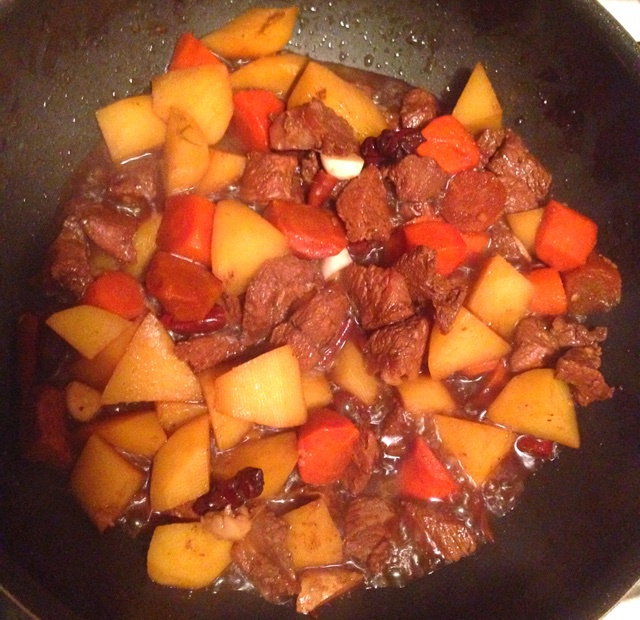 土豆烧牛肉