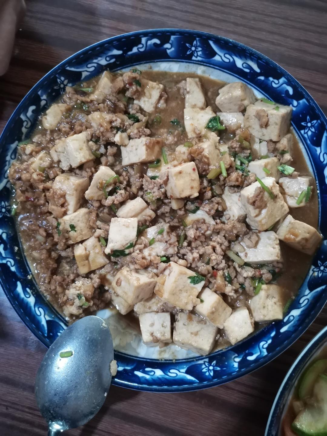 🔥好吃到哭的肉末豆腐，一周吃七次都不嫌多