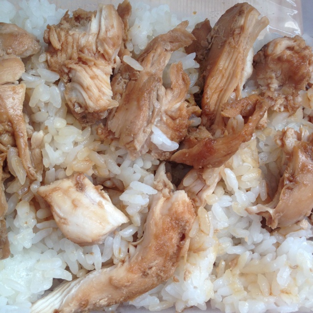 照烧鸡腿饭