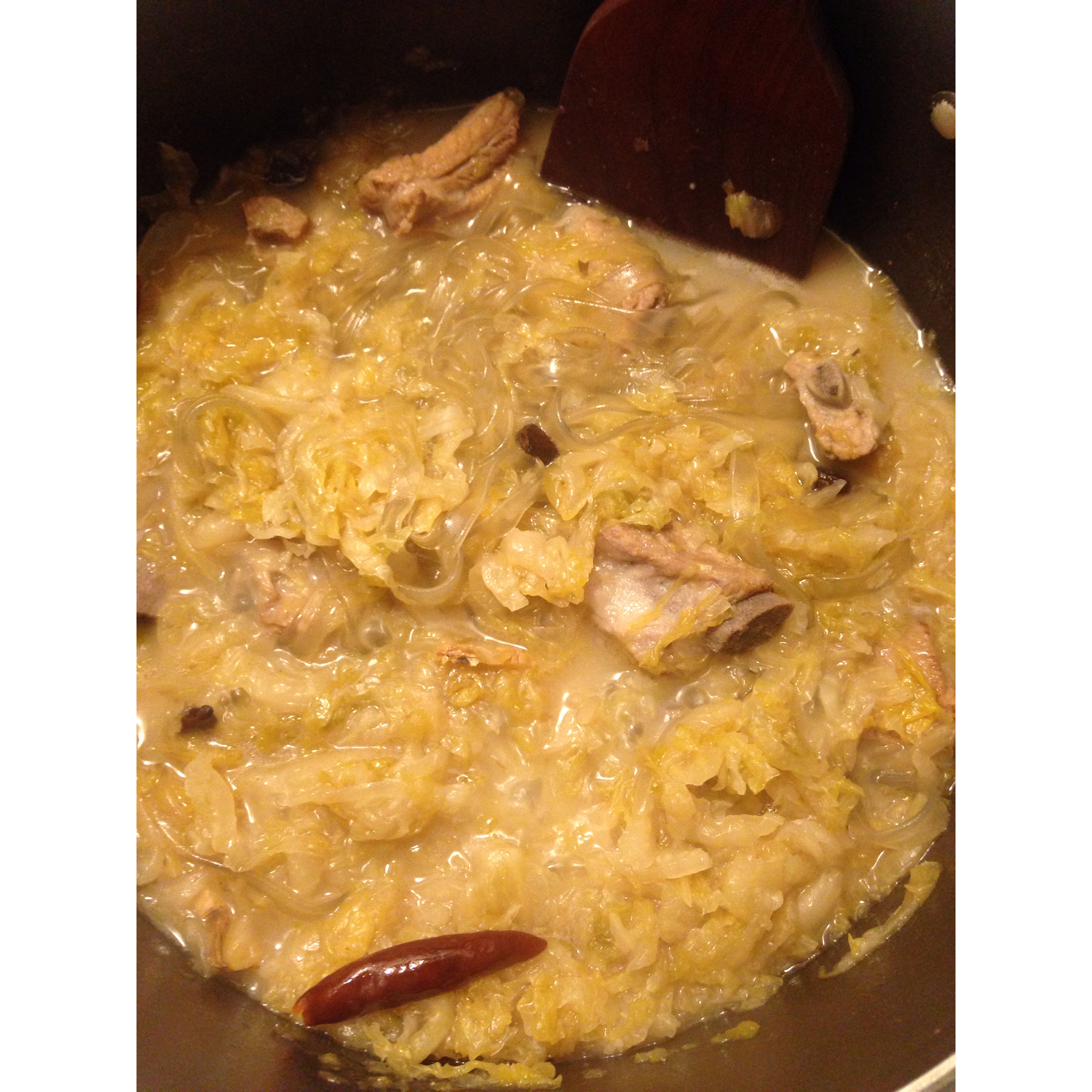 【曼食慢语】酸菜排骨炖粉条