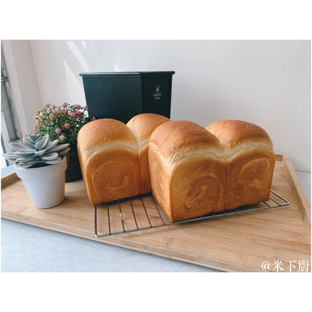 汤种法北海道牛奶小吐司