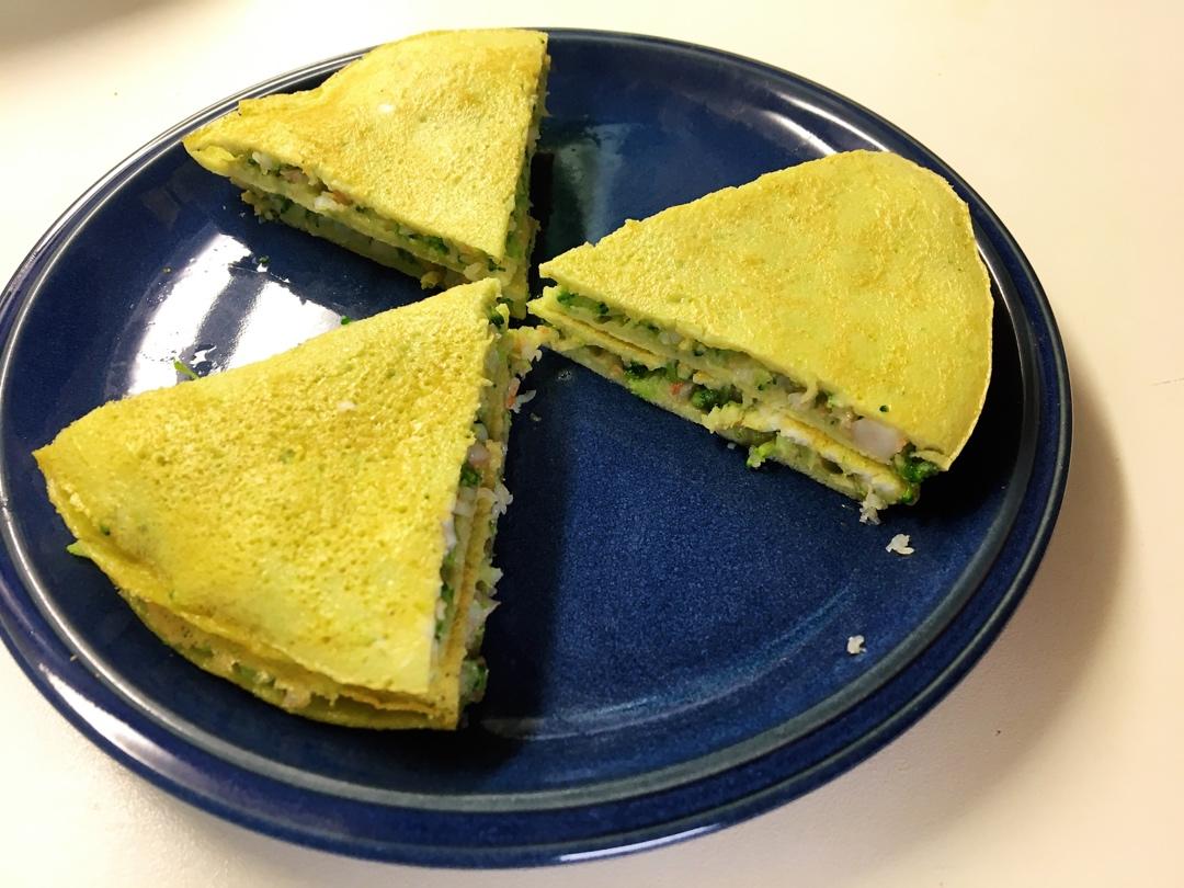 西兰花千层饼 宝宝辅食食谱