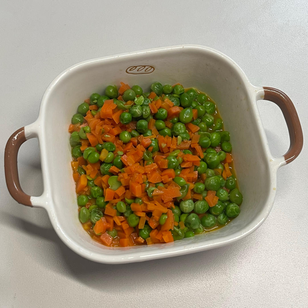 香嫩玉米炒豌豆