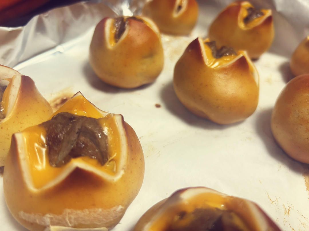 【配方分享】2021执着所爱 芝士川椒牛肉丸碱水球