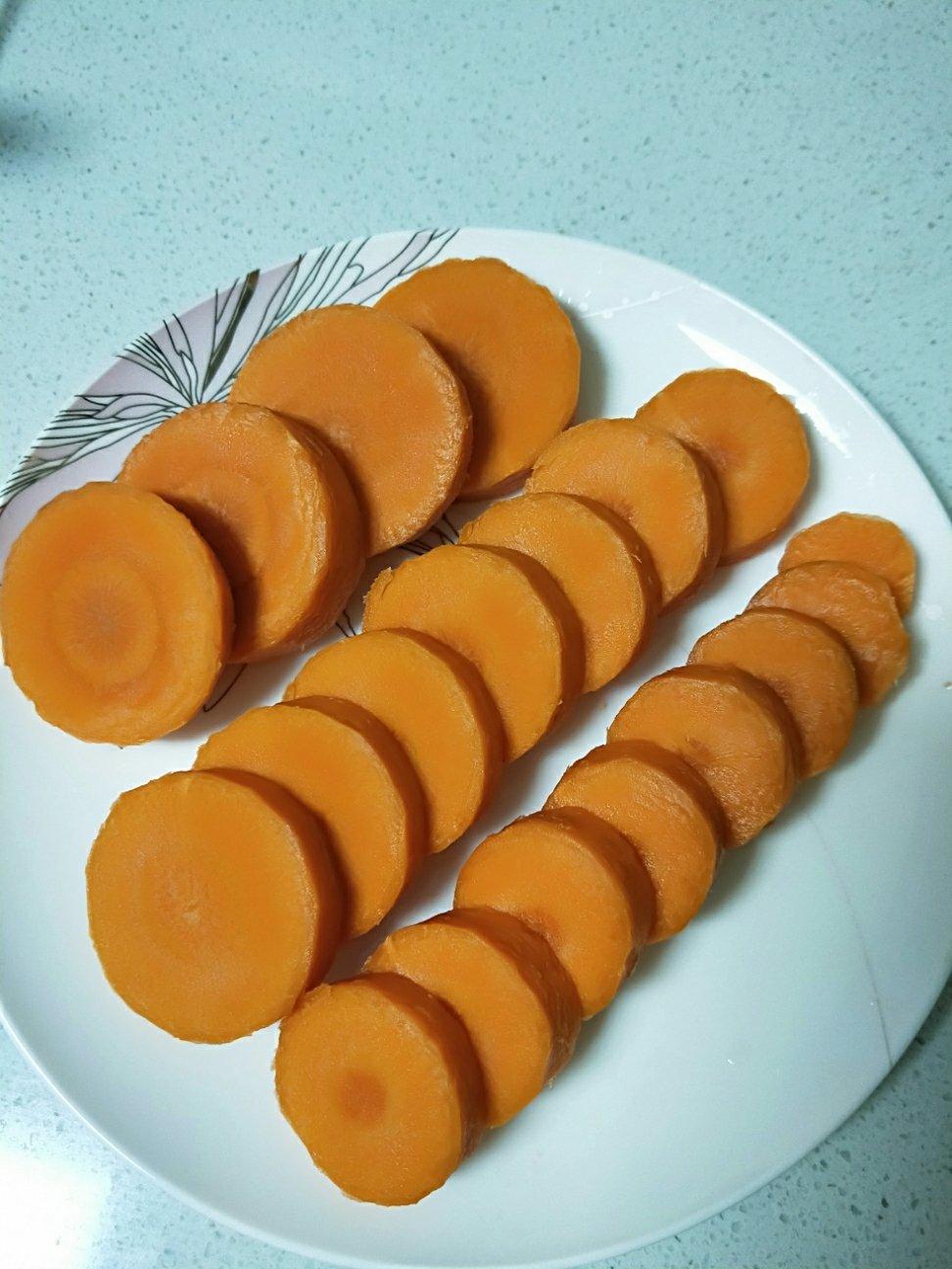 蒸胡萝卜