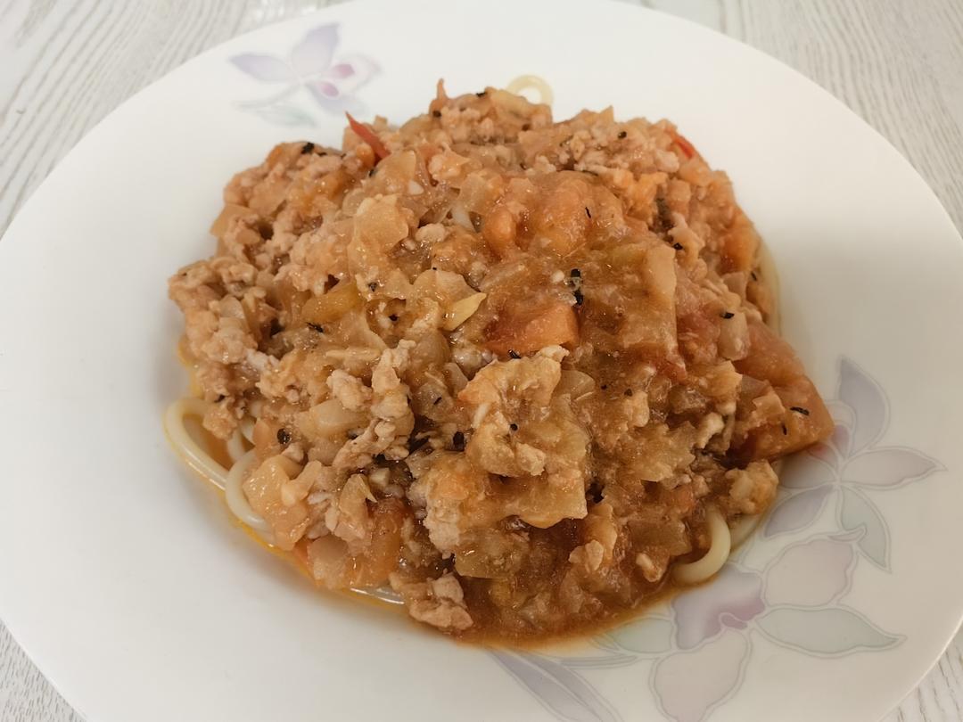 番茄肉酱意面