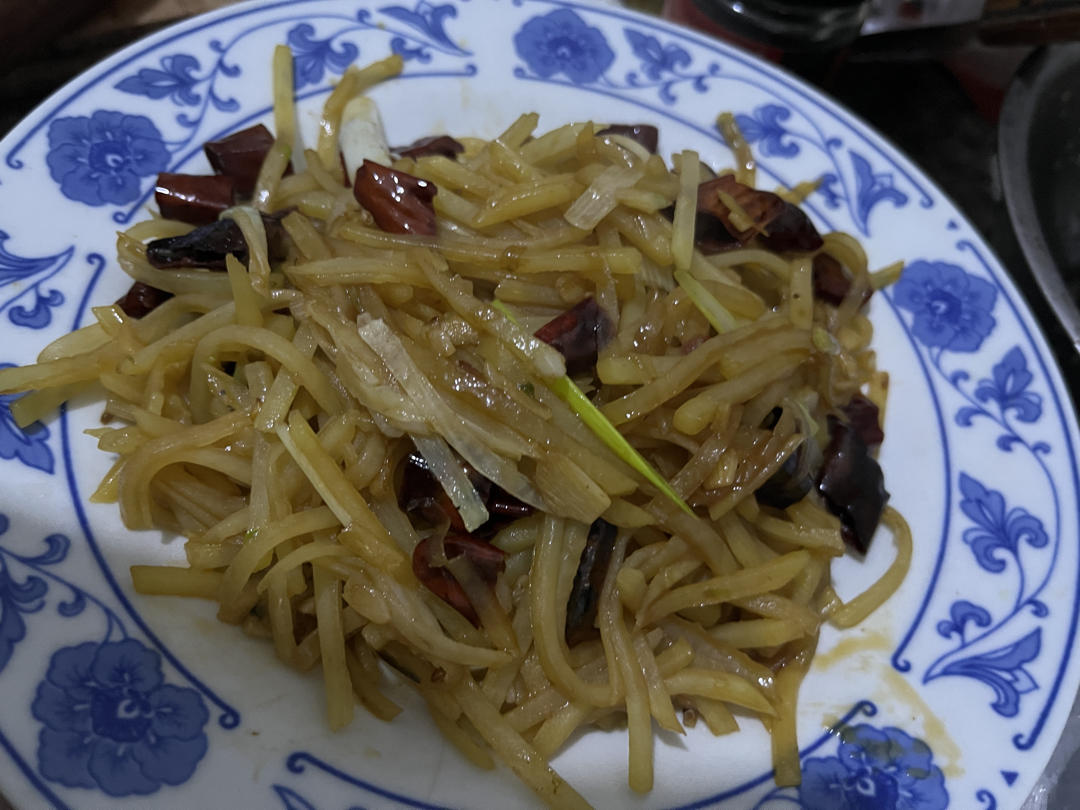 醋溜土豆丝