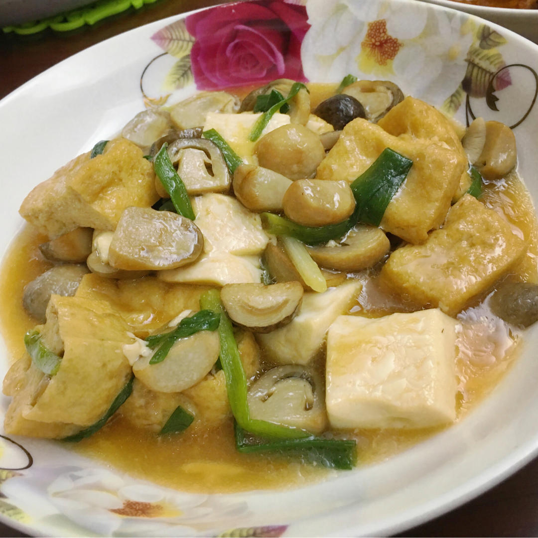 草菇烧豆腐的全部作品