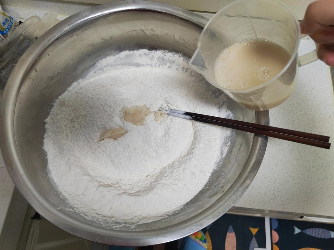 纯奶手撕吐司的做法 步骤1