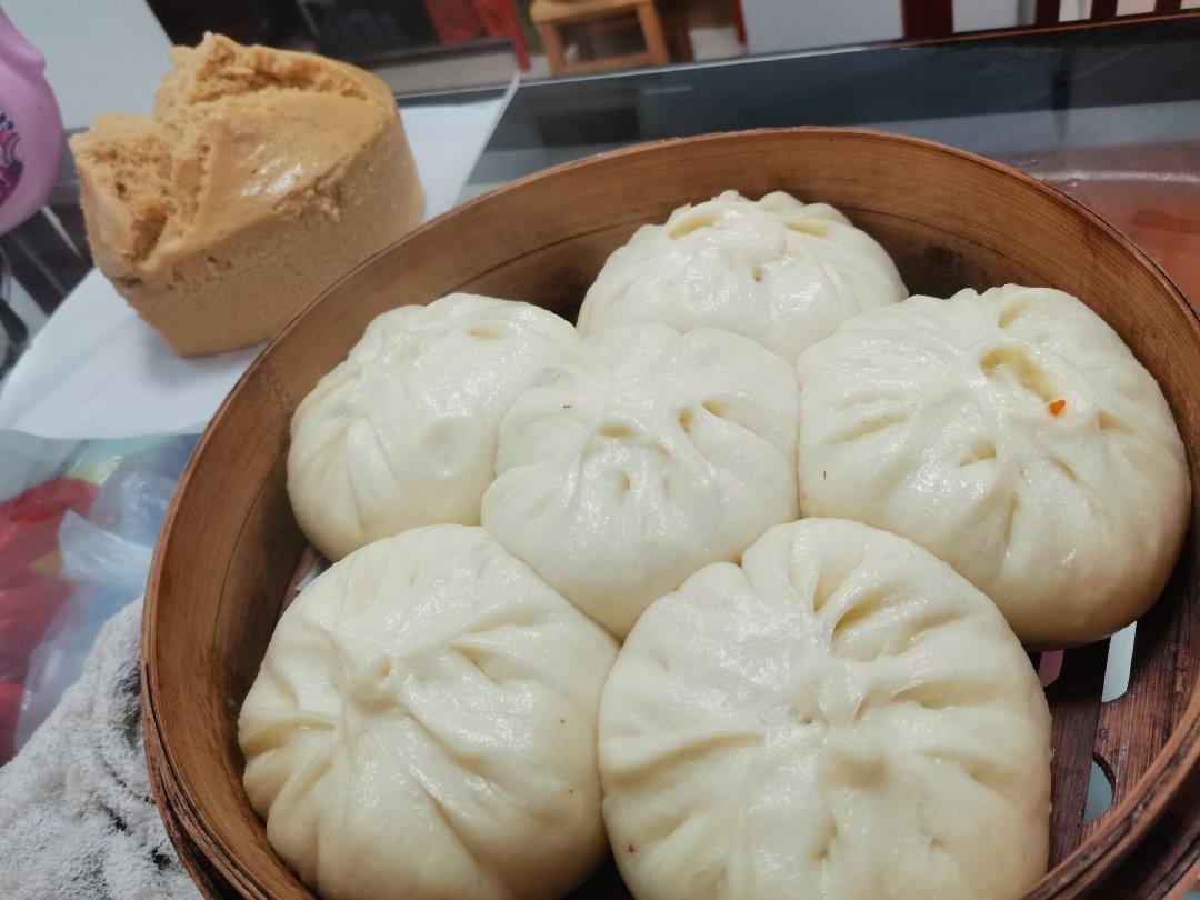 萝卜粉条麦穗包子Turnip & GlassNoodle Steamed Dumplings