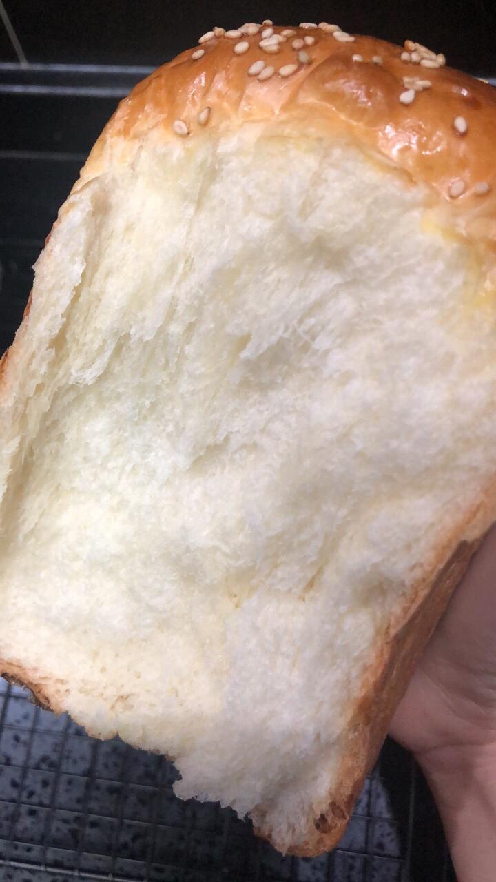 纯奶手撕吐司的做法 步骤1