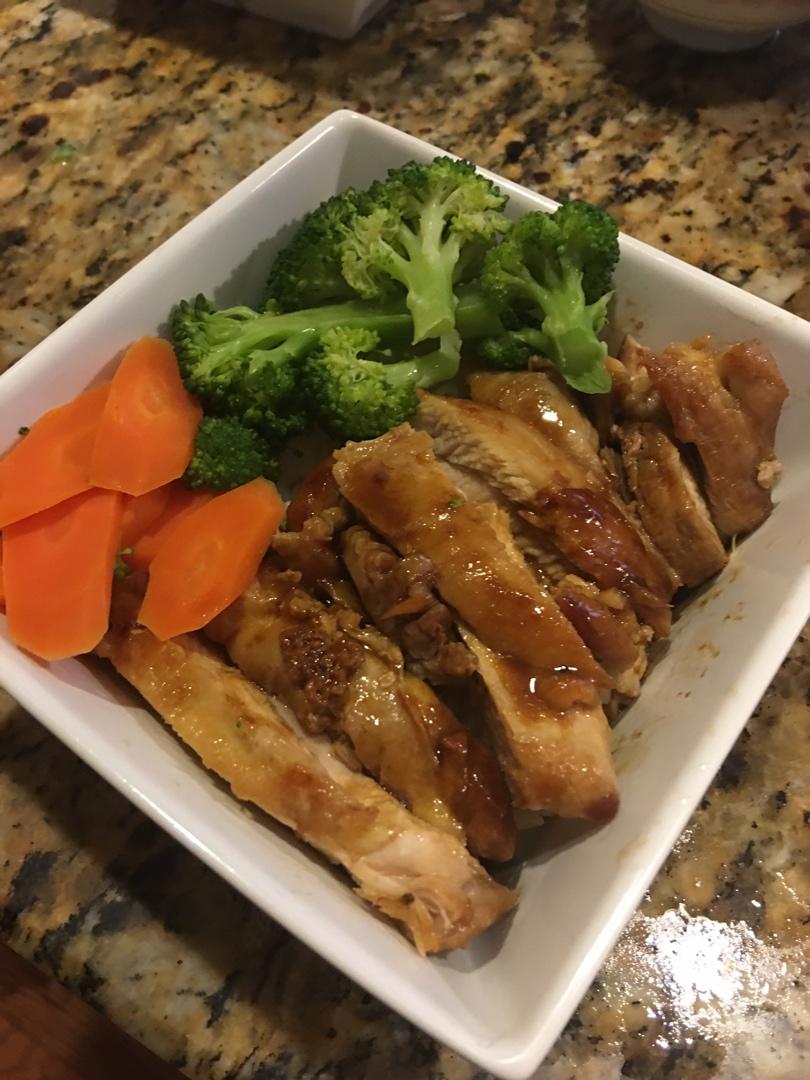 日式照烧鸡排饭